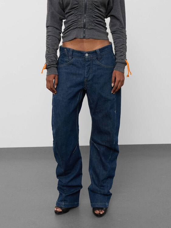 Michiko Koshino Barrel Leg Jeans 