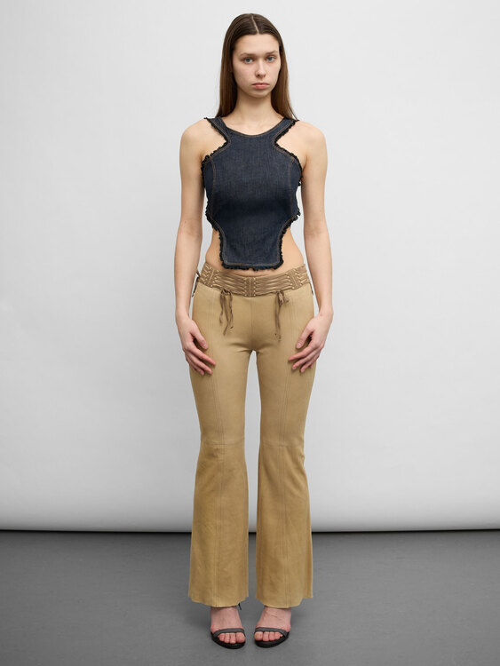 Plein Sud Suede Trousers 