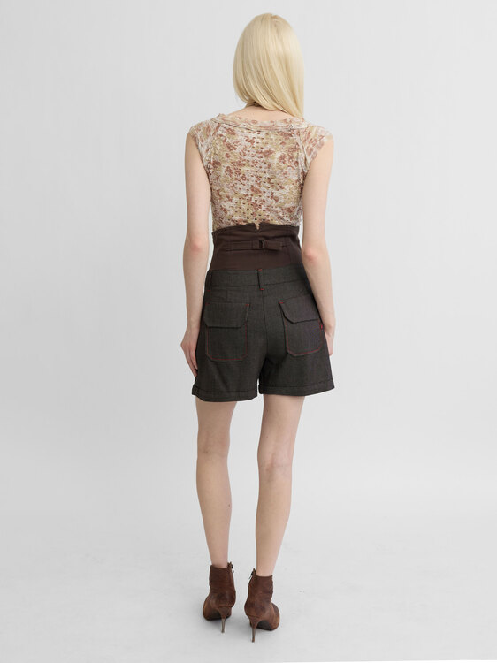 Cop Copine Corset Shorts 
