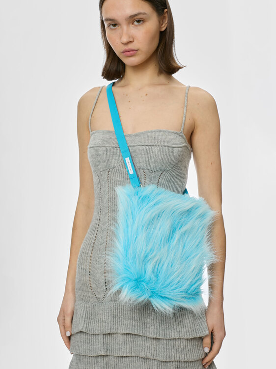Miss Sixty Faux Fur Bag 