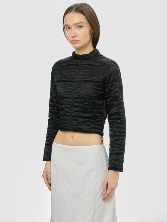 Gaultier Satin Quilted Jumper 