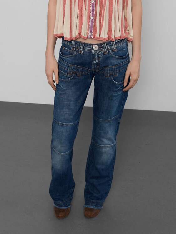 Max & Co Double Waist Effect Jeans 