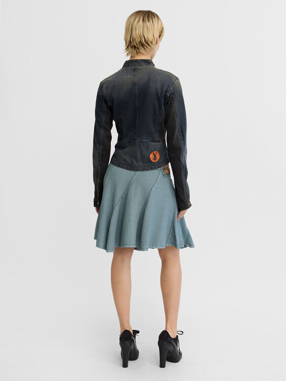 Michiko Koshino Linen Skirt 