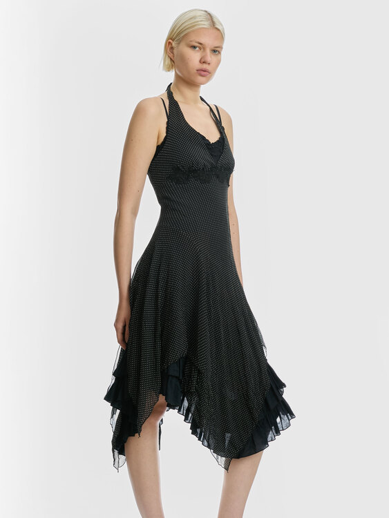 Layered Camisole Midi Dress 