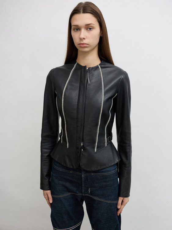 Gianfranco Ferre Leather Jacket 