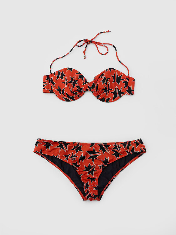 Miu Miu Graphic Print Bikini 