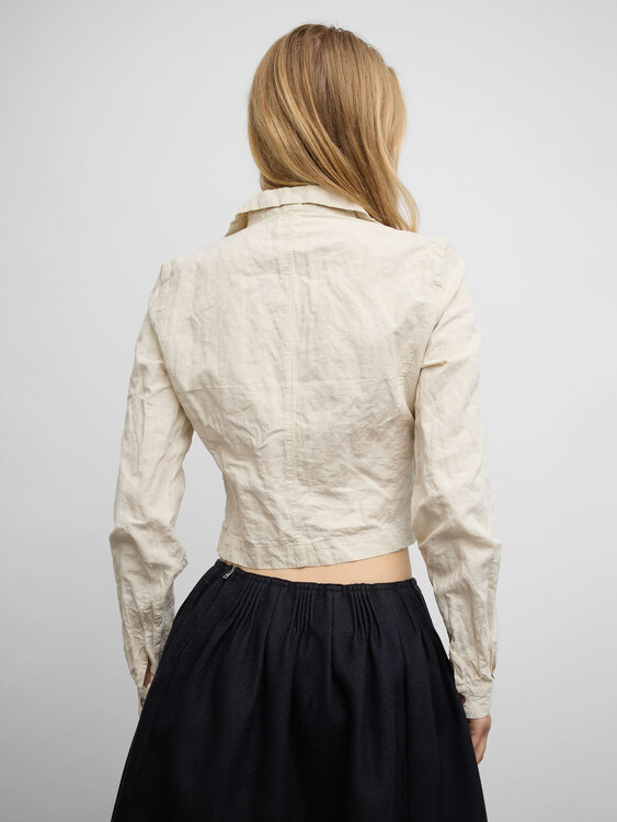 Sarah Pacini Cropped Blazer 