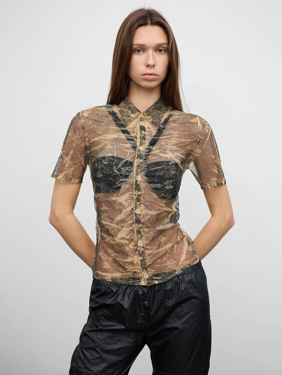 Jean Colonna Mesh Shirt 