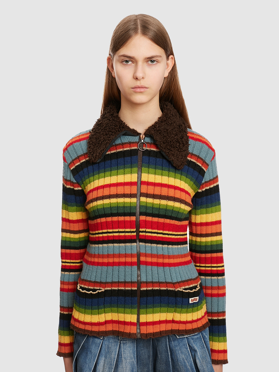 Miss Sixty Zip-Up Jumper 