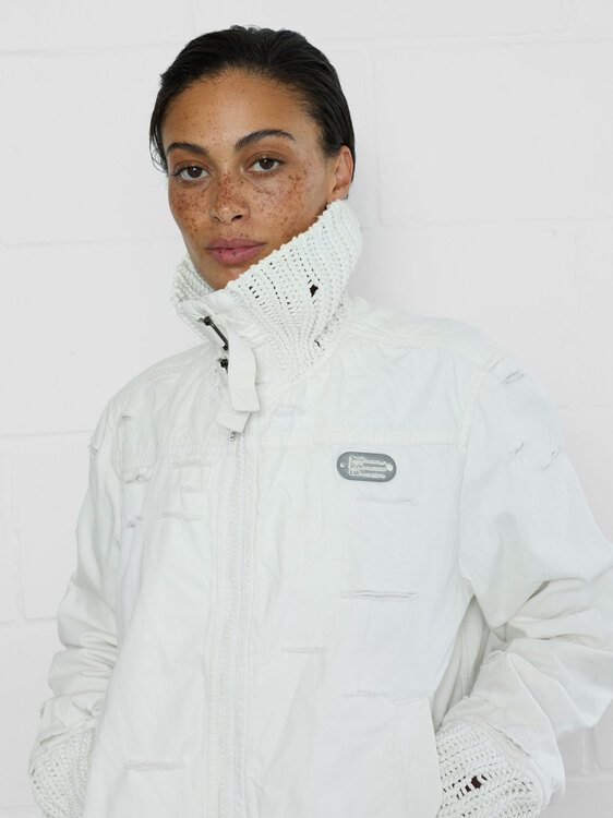 DieselStyleLab Distressed Effect Jacket 
