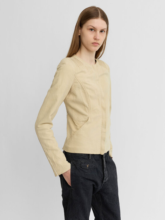 Michiko Koshino Suede Jacket 